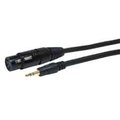 Comprehensive Comprehensive XLRJ-MPS-18INST Standard Series XLR Jack to Stereo 3.5mm Mini Plug Audio Cable 18 in. XLRJ-MPS-18INST